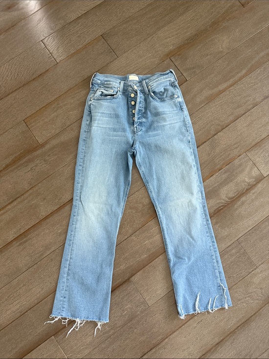 MOTHER Denim - Mother ‘The Tripper Ankle” jeans Light Wash Women's Button-fly  size 28